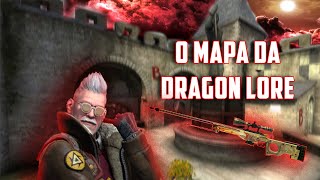 Partida COMPETITIVA de CSGO no mapa da DRAGON LORE! (vc não vai acreditar...)