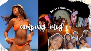 Camping Vlog: Roadtrip, Pôr do Sol, Marshmallows e Amigos!  💕✨ | MaLu