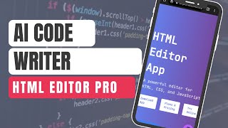 Master Web Development with HTML Editor PRO: Real-time Collaboration, Hosting, AI Code Writer | 2023