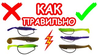 КАК ПОДОБРАТЬ КРЮЧОК К ПРИМАНКЕ. ОФСЕТНЫЕ КРЮЧКИ. РЫБАЛКА НА СПИННИНГ ЛАЙФХАК