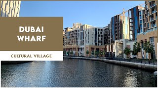 Dubai Wharf Culture Village Full Canal View l Best 3BR+M Unit