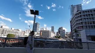 Walk along Tokyo Metro Marunouchi Line from Nishi-Shinjuku Sta. to Shinjuku Sta./ 西新宿駅から新宿駅まで散歩