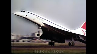 Concorde to New York in 1977 BAC Film 17,48  F435