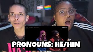 Can Lesbians Use He/Him Pronouns? Jubilee Middle Ground | Arielle Scarcella strikes AGAIN!