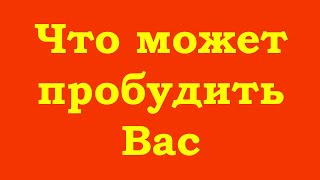 Что может пробудить Вас?