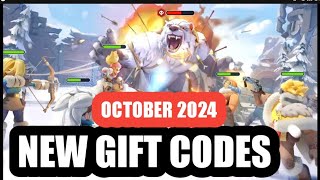 NEW WHITEOUT SURVIVAL CODE OCTOBER 2024 | WHITEOUT SURVIVAL GIFT CODE 2024