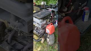 Craftsman Mower (Kawasaki Engine) After Sitting for Years