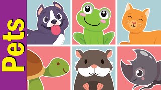 Pets Vocabulary Chant for Children | Fun Kids English