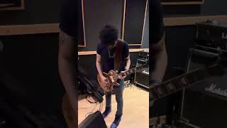 Guitar solo on rehearsal