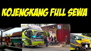 Pangkalan Bus Akap Angkatan Pagi Tepatnya di  Kojengkang || Di Gerumuti Penumpang, mantap Full Sewa