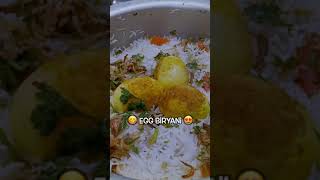 Egg Biryani 😋 | Simple Egg Biryani #shorts #eggbiryani #biryani