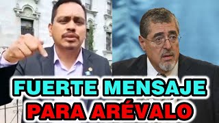 JOSÉ CHIC LE MANDA UN MENSAJE AL PRESIDENTE BERNARDO ARÉVALO TRAS 9 MESES DE GOBIERNO, GUATEMALA