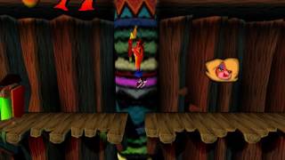 Crash Bandicoot: 100% - Level 3: The Great Gate (1st visit)