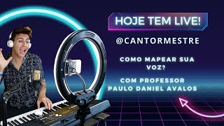 Aula de Canto - Como mapear sua voz? #Live 01