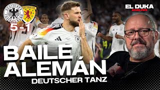 BAILE ALEMÁN (Deutscher Tanz) - Alemania vs. Escocia (5-1) - EUROCOPA EN ELDUKA