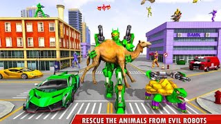 Turtle Robot Animal Rescue – Robot Car Transform Mizo Studio Inc Gameplay