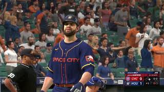 Cubs at Astros August 20 2024 MLB the show 23 Franchise