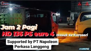 Pemasangan Bak BARU Gas Elpiji 🔥 Supported by PT Napoleon Perkasa Langgeng #canter #bakgaselpiji