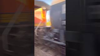 Passing a BNSF Freight Train at 80MPH! Amtrak’s Heartland Flyer at Full Speed!