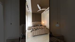 Most Beautiful modern bedroom of 5 marla modern house dha lahore #5marlahouse #bedroomdesign #shorts