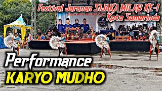 Peformance KARYO MUDHO Festival Jaranan SIJAKA MILAD Ke-1 Gor Sempaja Samarinda || DEWA DEWI Audio