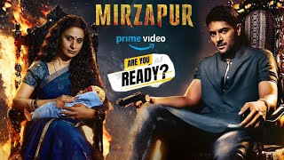 Mirzapur Season 3 - Welcome to The Jungle | Ali Fazal, Pankaj Tripathi | Prime Video Mirzapur 3