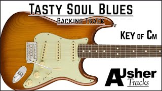 Tasty Blues Groove in C minor | Guitar Backing Track