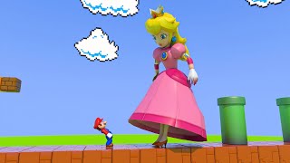 Princess Peach eats a Giant Mushroom and then this happened