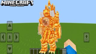 🥶ADDON SKIBIDI TOILET KEREN😎 DAN UNIK🔥 ADDON UPDATE in Minecraft PE