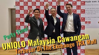 UNIQLO Malaysia Biggest Store @ The Exchange TRX Mall Party 2024