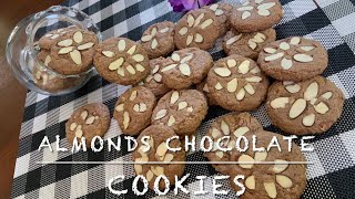 ALMOND CHOCOLATE COOKIES RECIPE