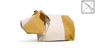 Origami Guinea Pig Tutorial with Diagrams