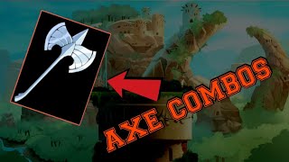 Brawlhalla Axe Combos noob to pro