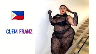 Meet Clem Franz - Curvy n Adorable Plussize Model From The Philippines 🇵🇭