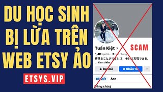 Câu chuyện bạn nữ du học sinh Nhật bị LỪA ĐẢO trên trang Etsy Ảo (etsys.vip)