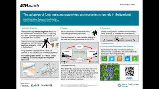 Food Day @ETH 2021 Poster Session: Farmer’s adoption of fungi-resistant grapevines