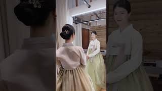 고급스러운 혼주한복 스타일링의 비밀 🤫 #한복 #hanbok #korea #fashion #임영웅무지개 (with 반가의우리옷)