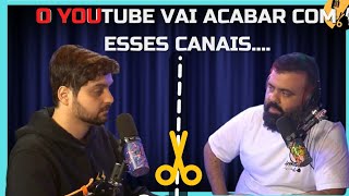 YouTube vai acabar com os canais de corte, canais de corte de podcast monetizan