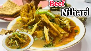 Beef Nihari With Homemade Masala By Sehar food and vlogs || Easy Cooking