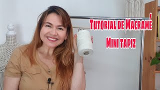 Tapiz De Macramé Tutorial En Vivo ❤️