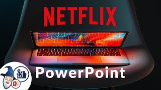 PowerPoint Slide Design Challenge: Netflix Homepage