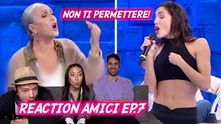 Litigio clamoroso tra Celentano e Elena | Reaction Amici ep.7