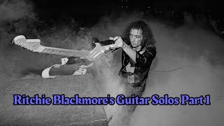 Ritchie Blackmore's Guitar Solos PART 1