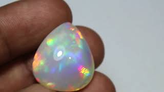 26.60 Carat,  Natural Ethiopian Opal, Untreated Opal, Brightness Opal, high quality Opal