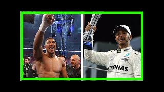 Spoty 2017 live updates: anthony joshua and lewis hamilton favourites for top award