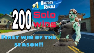 Trying to get my first solo win of the new season !200 solo win! Part 1