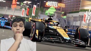 Playing F1 24 LIVE