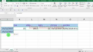 Como poner FECHAS EN EXCEL