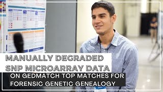 Manually Degraded SNP Microarray Data on GEDmatch Top Matches for Forensic Genetic Genealogy