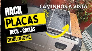 PLACAS SOLARES E DECK NA DOBLOHOME